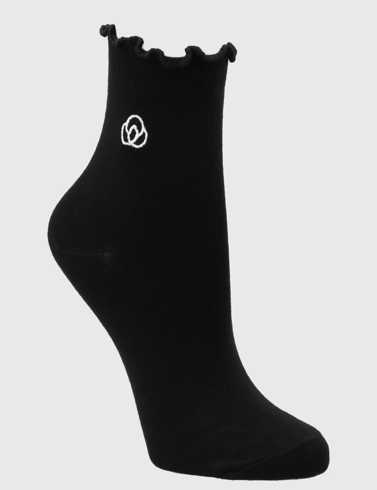 Calcetin Mujer 2 Pack Lettuce Negro BSoul