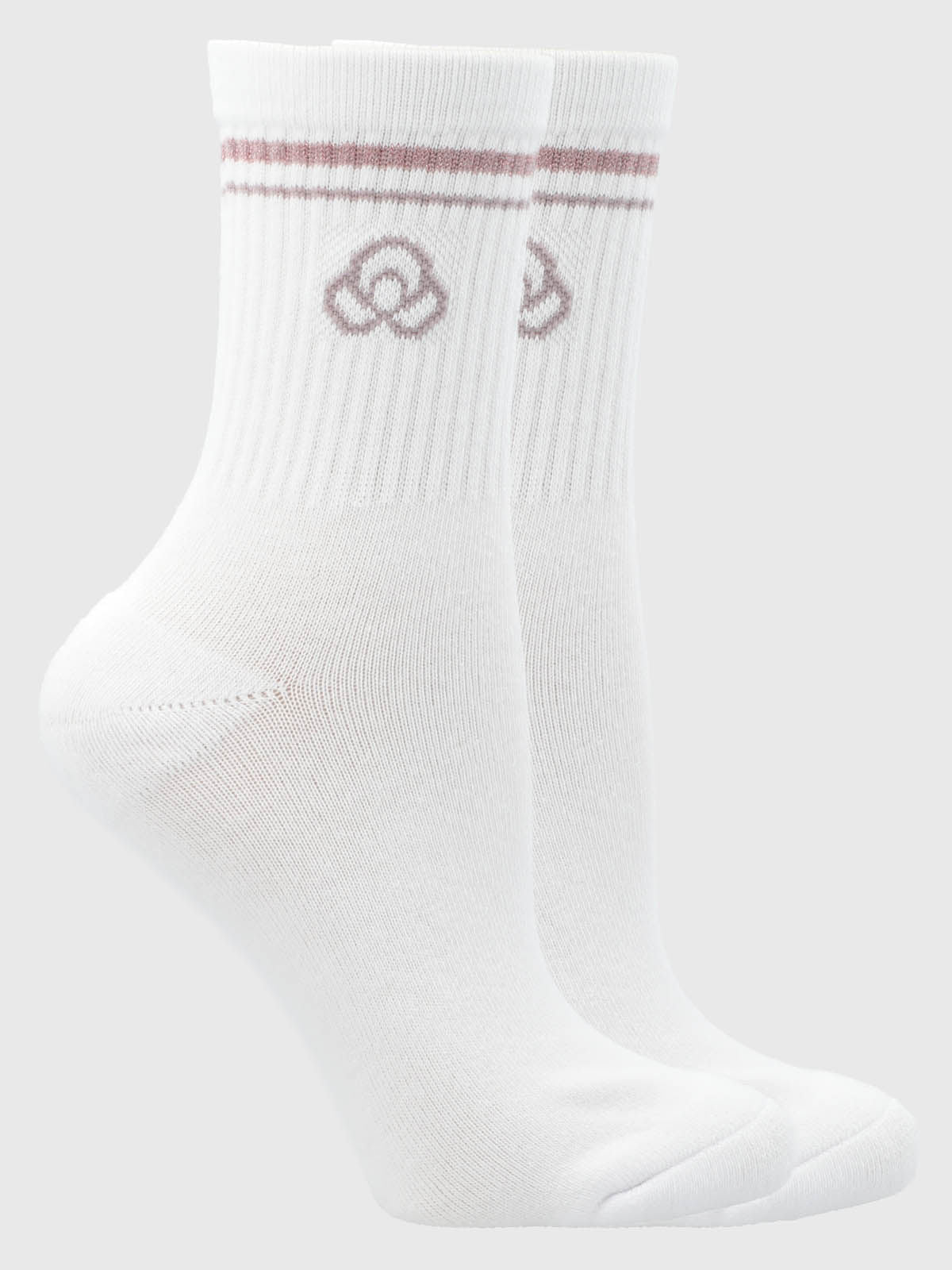 Calcetin Mujer 2 Pack Quarter Lurex Blanco Bsoul