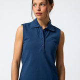 Polera Pique Aloe Azul Bsoul