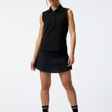 Polera Pique Aloe Negra Bsoul
