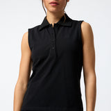 Polera Pique Aloe Negra Bsoul