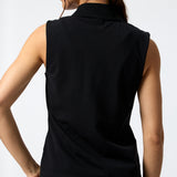 Polera Pique Aloe Negra Bsoul