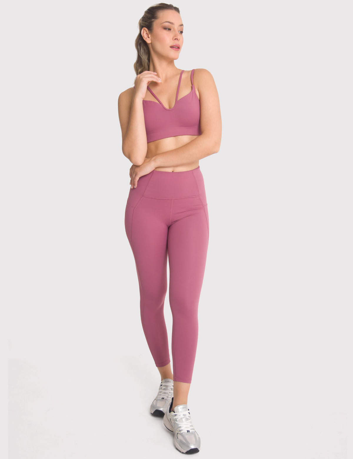 Calza Mujer Ankle Shelly Rosado Bsoul