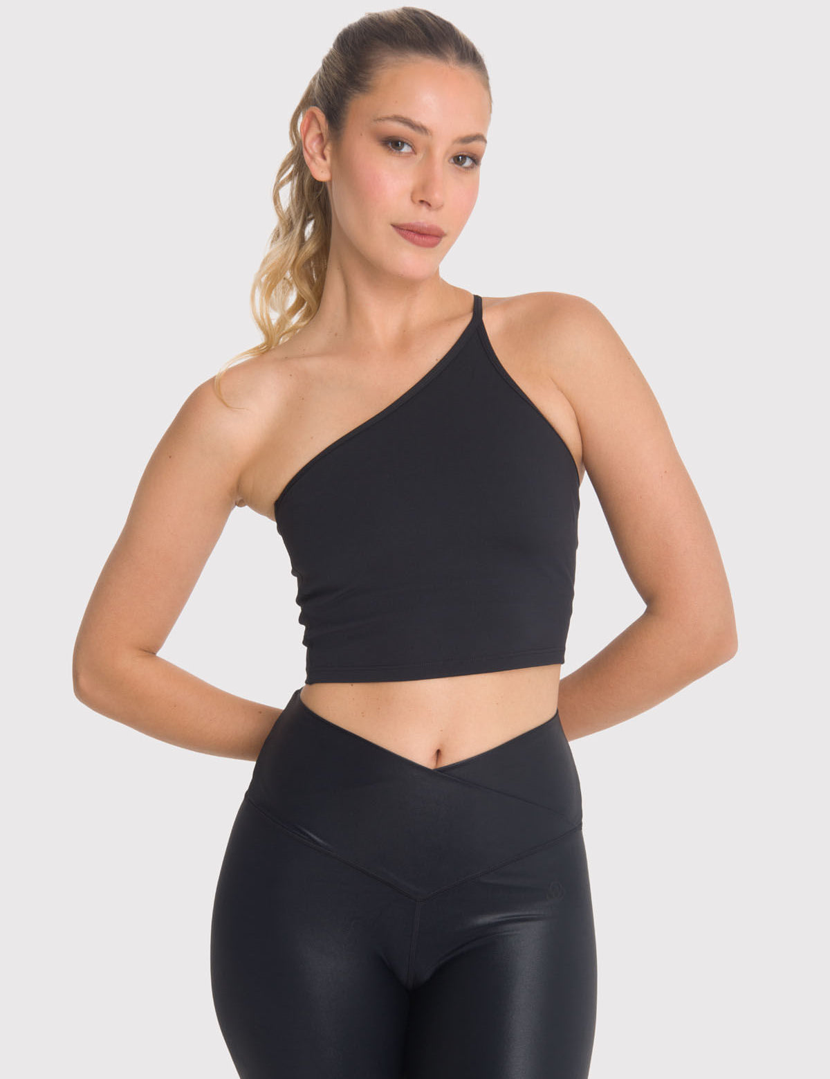 Peto Mujer Crop Top Elise Negro Bsoul