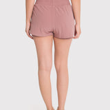 Short Mujer 2 in 1 Active Short Café Bsoul