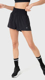 Short Mujer 2 in 1 Active Short Negro Bsoul