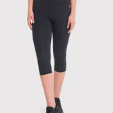 Calza Mujer Capri Nora Negra Bsoul