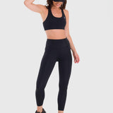 Calza Mujer Ankle Legg Maca Negra Bsoul