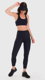 Calza Mujer Ankle Legg Maca Negra Bsoul