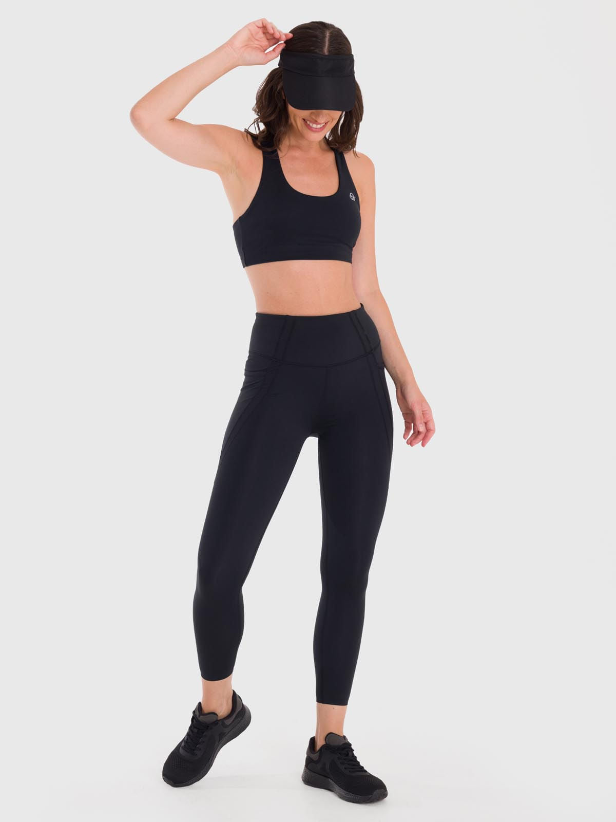 Calza Mujer Ankle Legg Maca Negra Bsoul