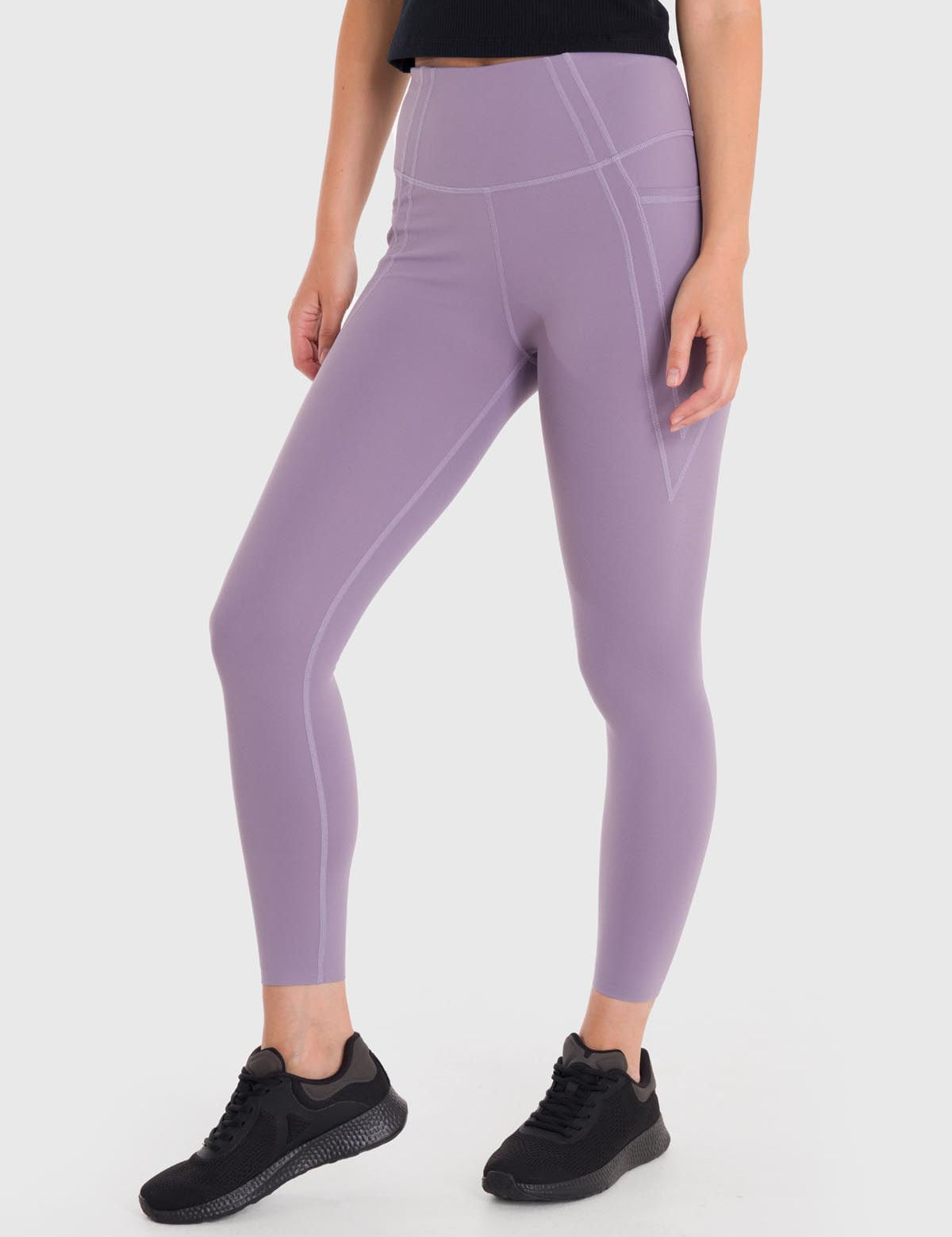 Calza Mujer Ankle Legg Maca Lila Bsoul