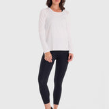 Polera Mujer First Layer Mesh Blanca Bsoul