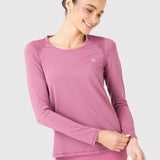 Polera Mujer First Layer Mesh Rosado Bsoul