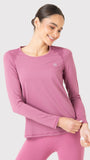 Polera Mujer First Layer Mesh Rosado Bsoul