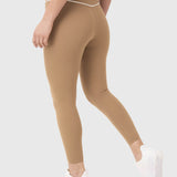 Calza Mujer Piping Ankle Café Claro Bsoul