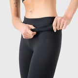 Calza Mujer Foldover Negro Bsoul