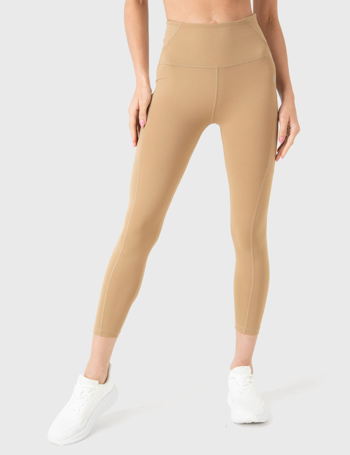 Calza Mujer Pocket Ankle Legg Café Claro Bsoul