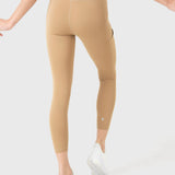 Calza Mujer Pocket Ankle Legg Café Claro Bsoul