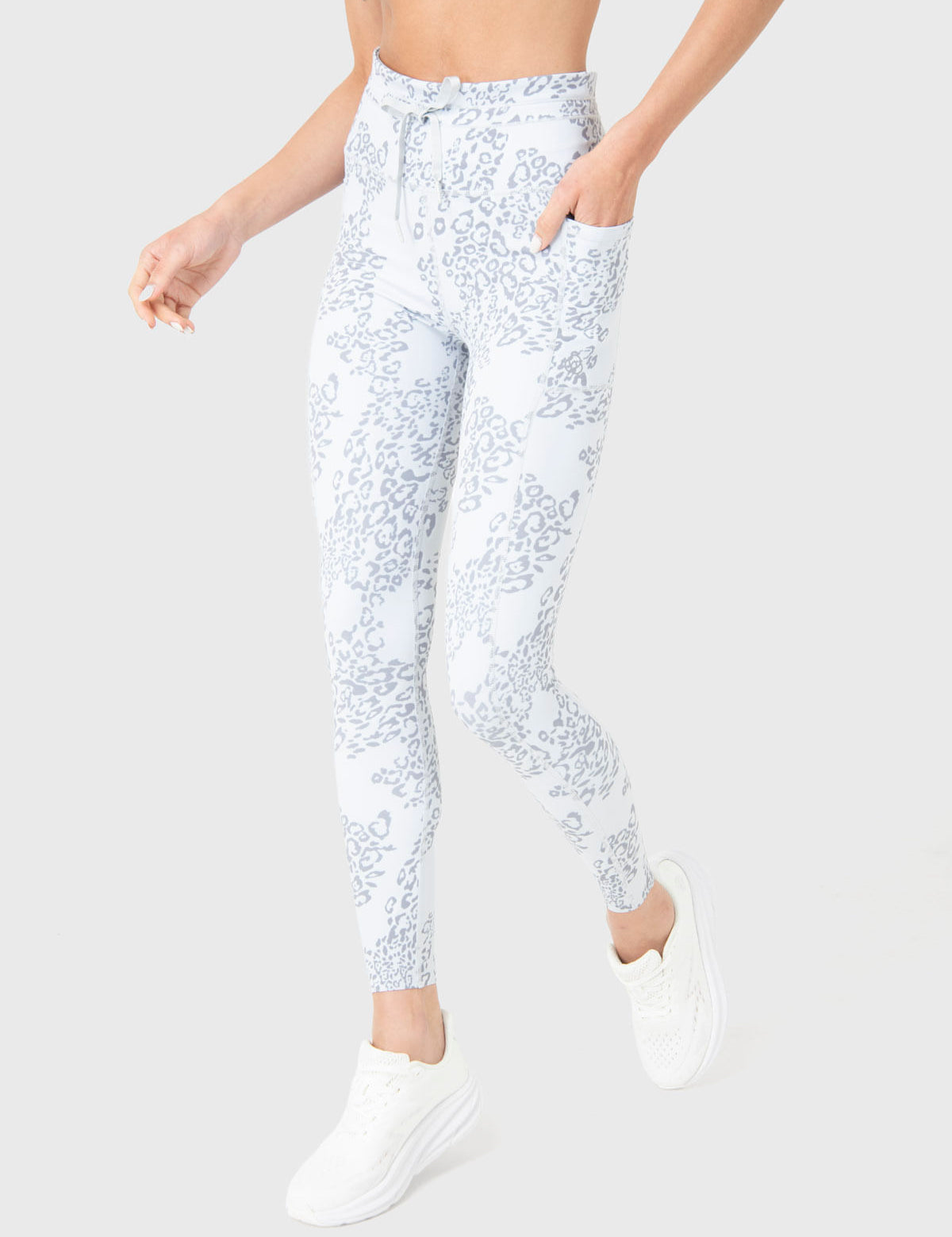 Calza Mujer Drawcord Leopardo Bsoul