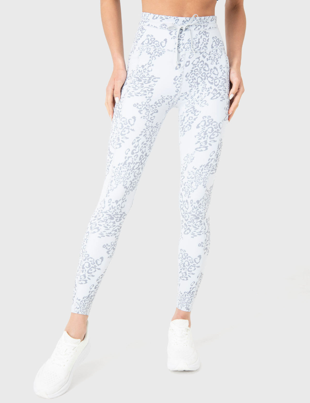 Calza Mujer Drawcord Leopardo Bsoul