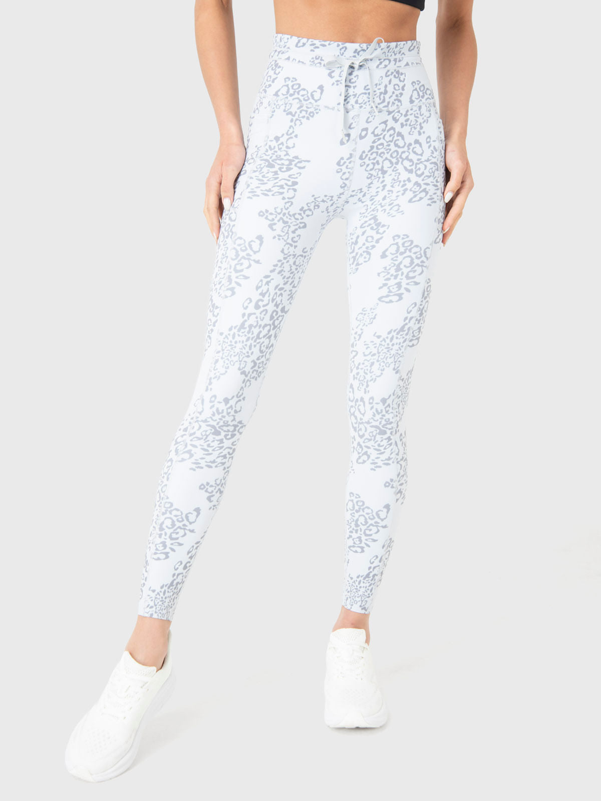 Calza Mujer Drawcord Leopardo Bsoul