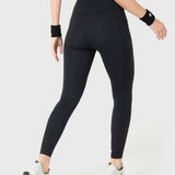 Calza Mujer Drawcord Negro Bsoul