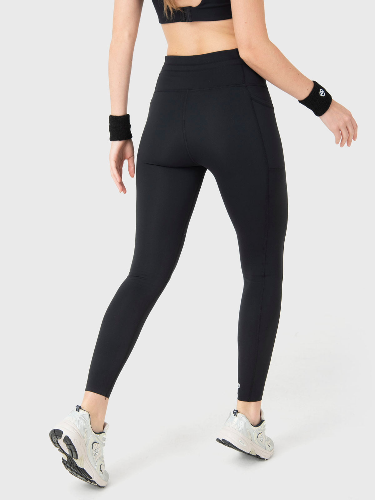 Calza Mujer Drawcord Negro Bsoul