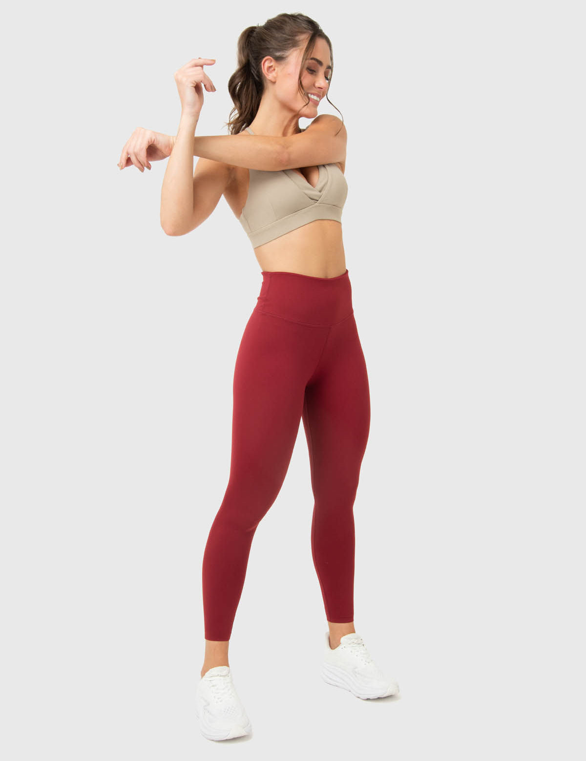 Calza Mujer Maya Granate Bsoul