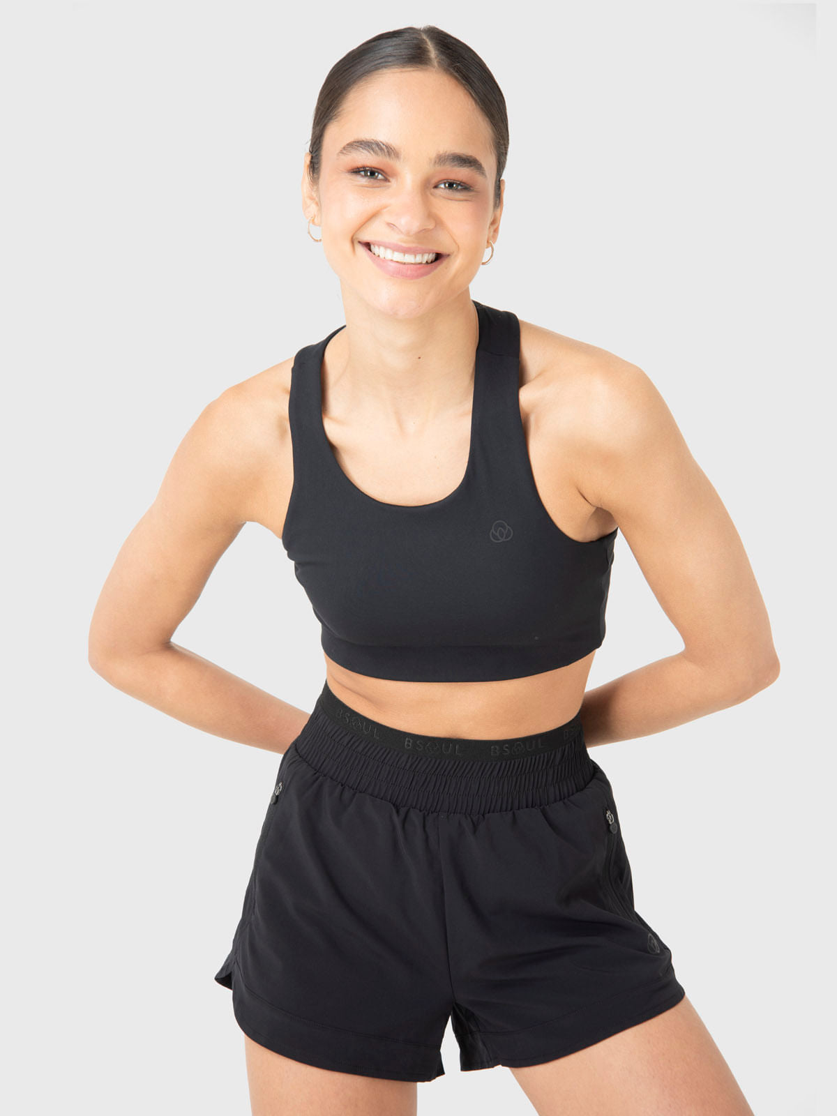 Peto Mujer Luna Negro Bsoul