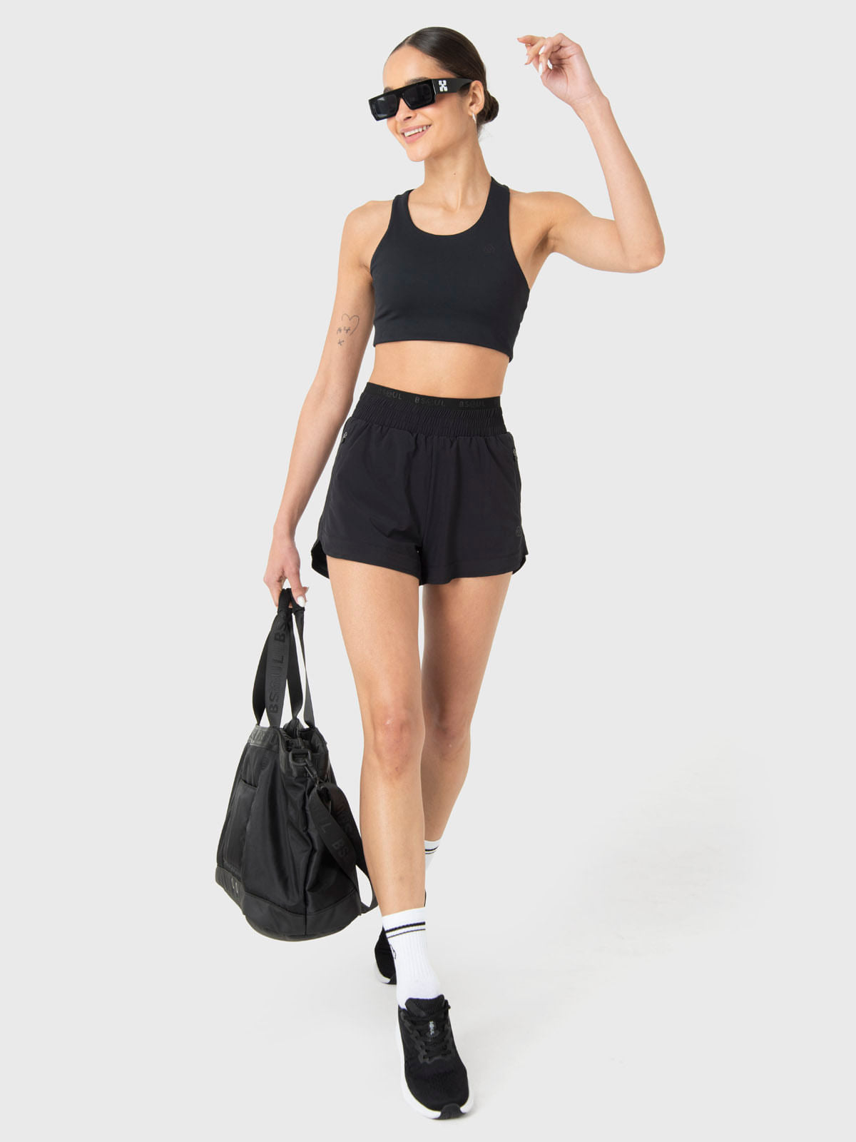 Peto Mujer Luna Negro Bsoul