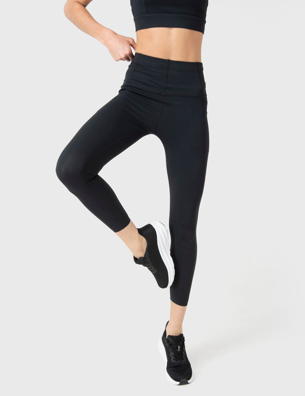 Calza Mujer Ankle Diana Negro Bsoul