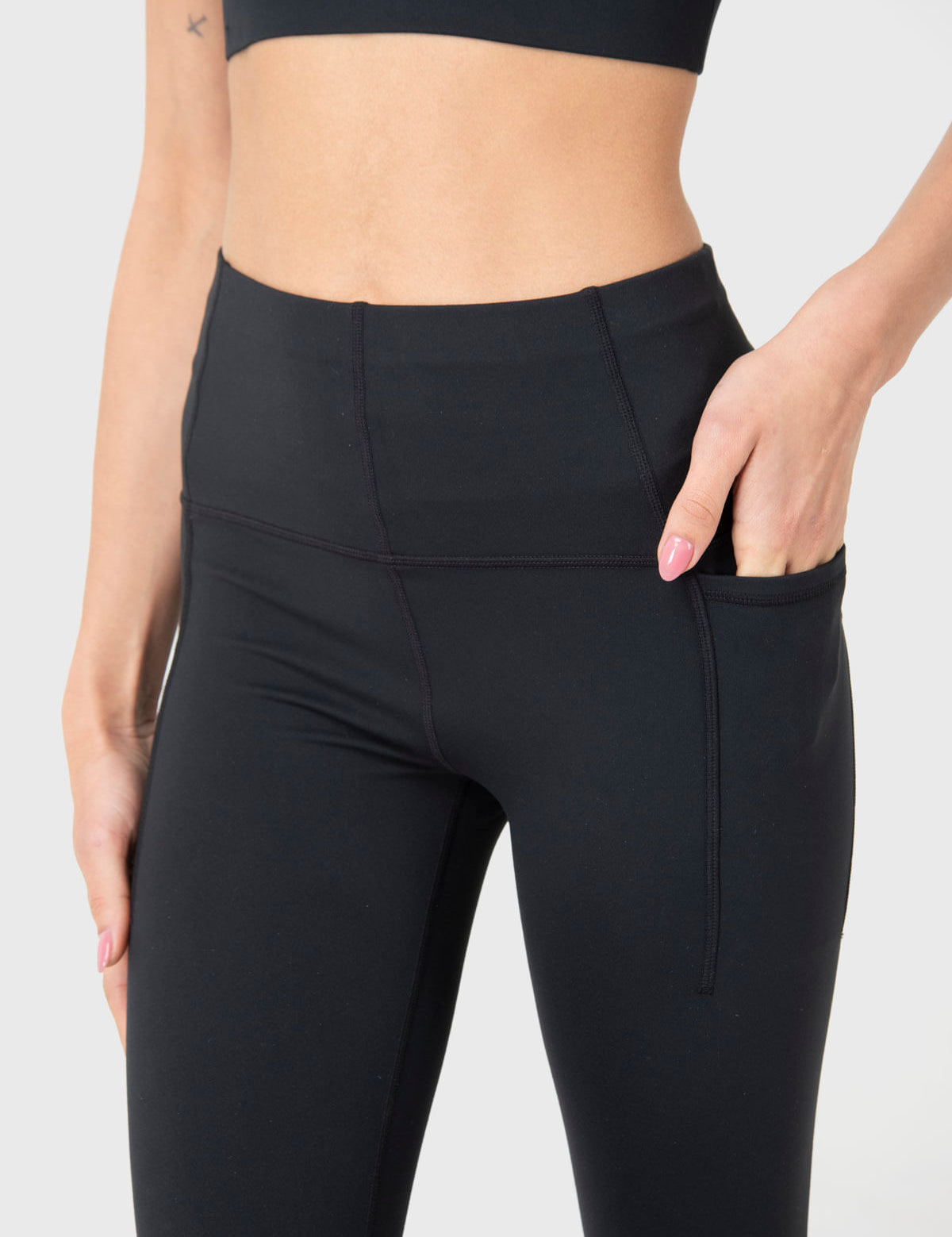 Calza Mujer Ankle Diana Negro Bsoul