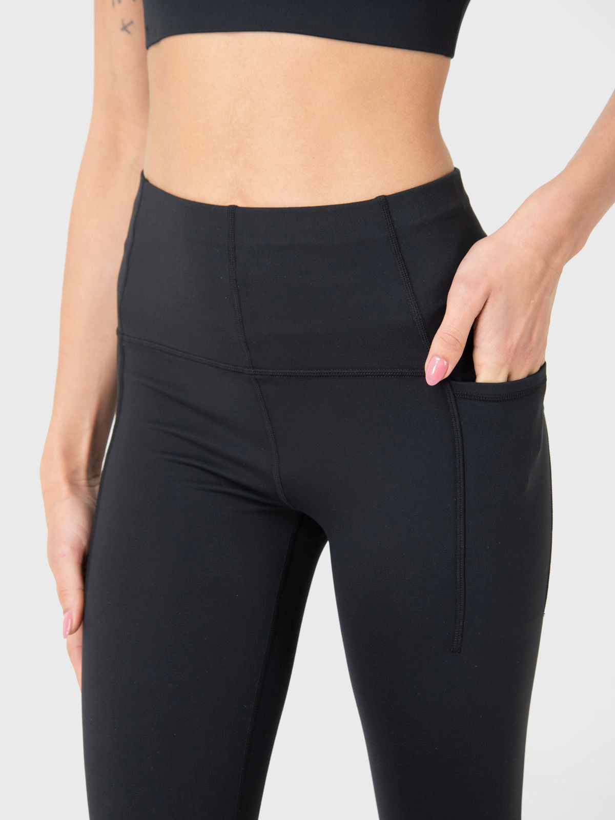 Calza Mujer Ankle Diana Negro Bsoul