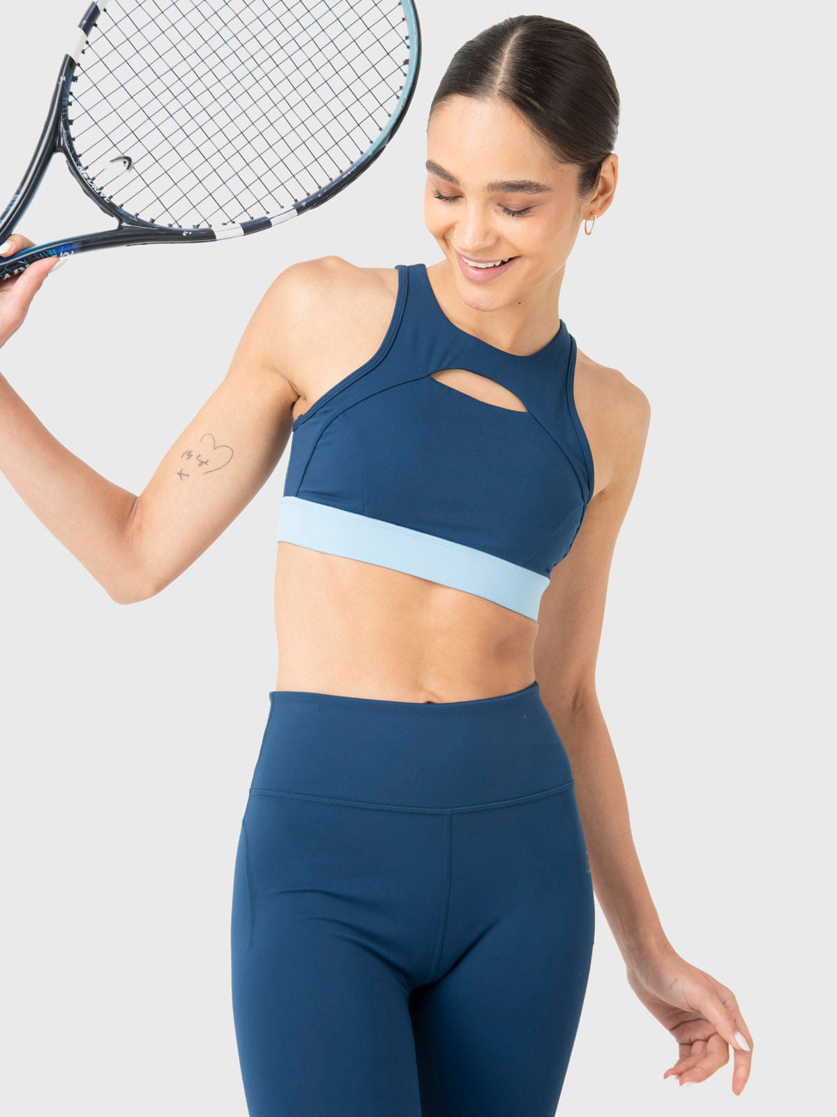 Peto Mujer Keyhole Azul Bsoul