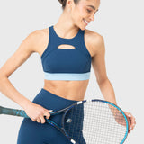 Peto Mujer Keyhole Azul Bsoul