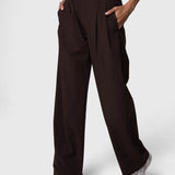 Pantalón Domi Café Oscuro Bsoul