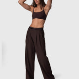 Pantalón Domi Café Oscuro Bsoul