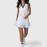 Polera Mujer Polo Blanca Bsoul