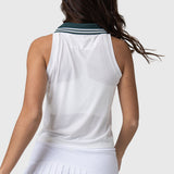 Polera Mujer Polo Blanca Bsoul