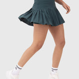 Falda Mujer A-Line Verde Bsoul