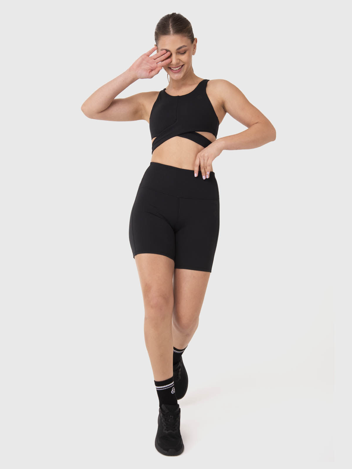 Biker Mujer Clara Negra Bsoul