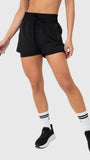 Short Mujer 2 in 1 Train Negro Bsoul