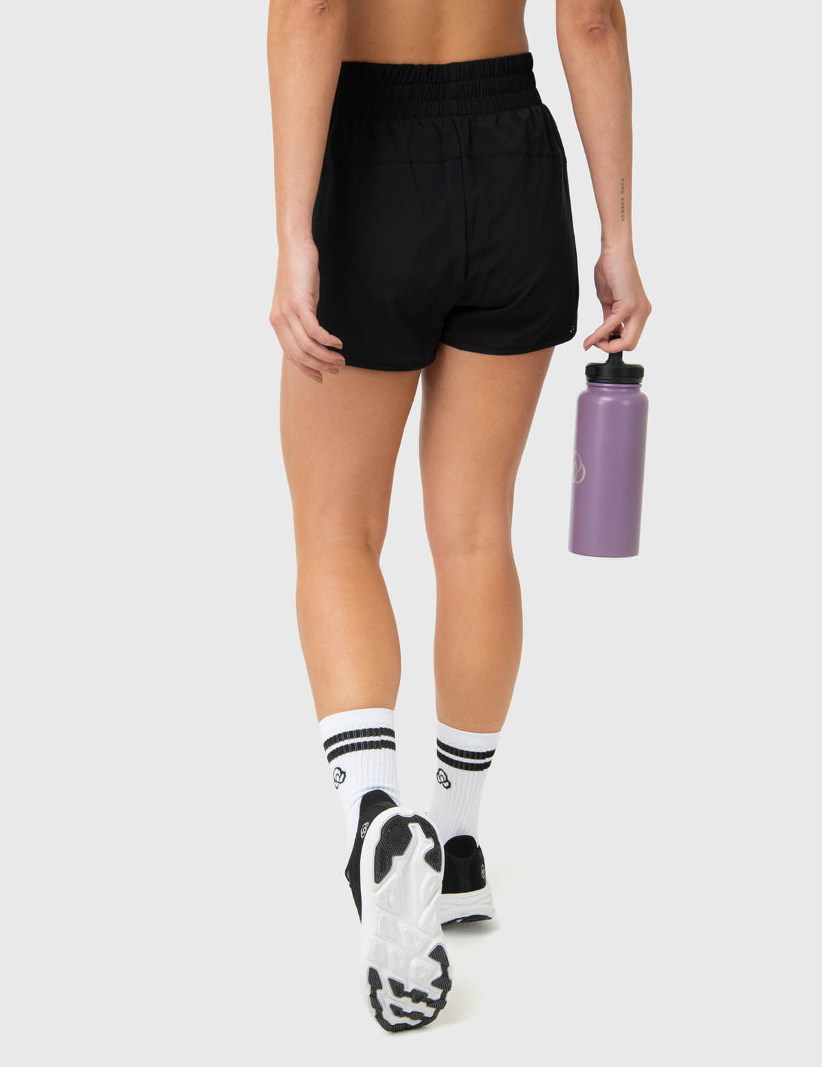 Short Mujer 2 in 1 Train Negro Bsoul