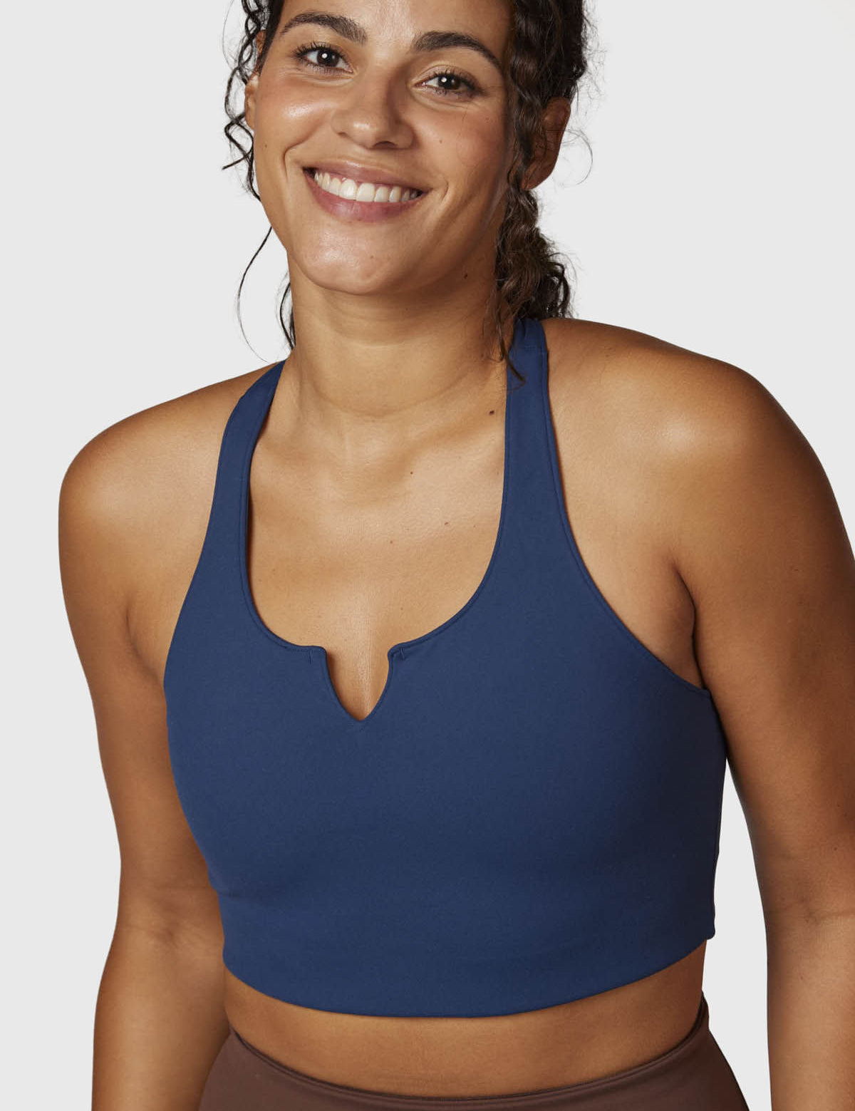 Peto Mujer Racerback Aloe Azul Bsoul