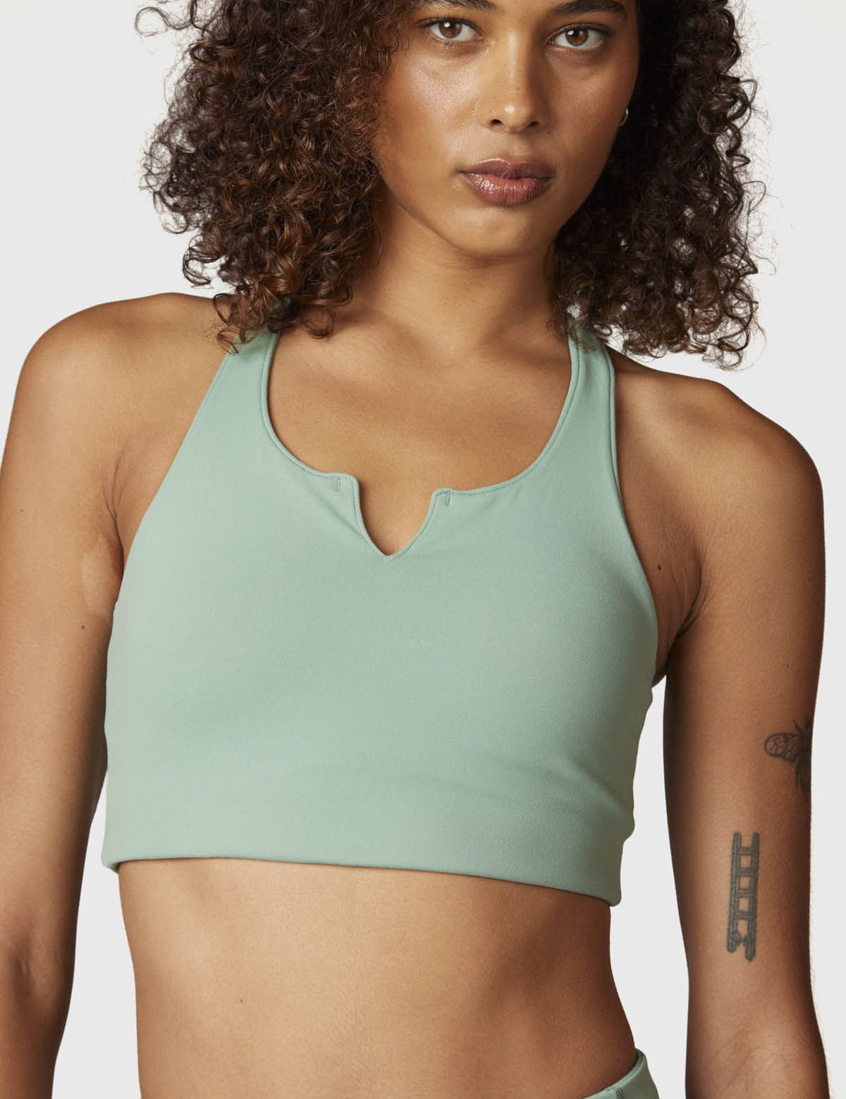 Peto Mujer Racerback Aloe Verde Bsoul