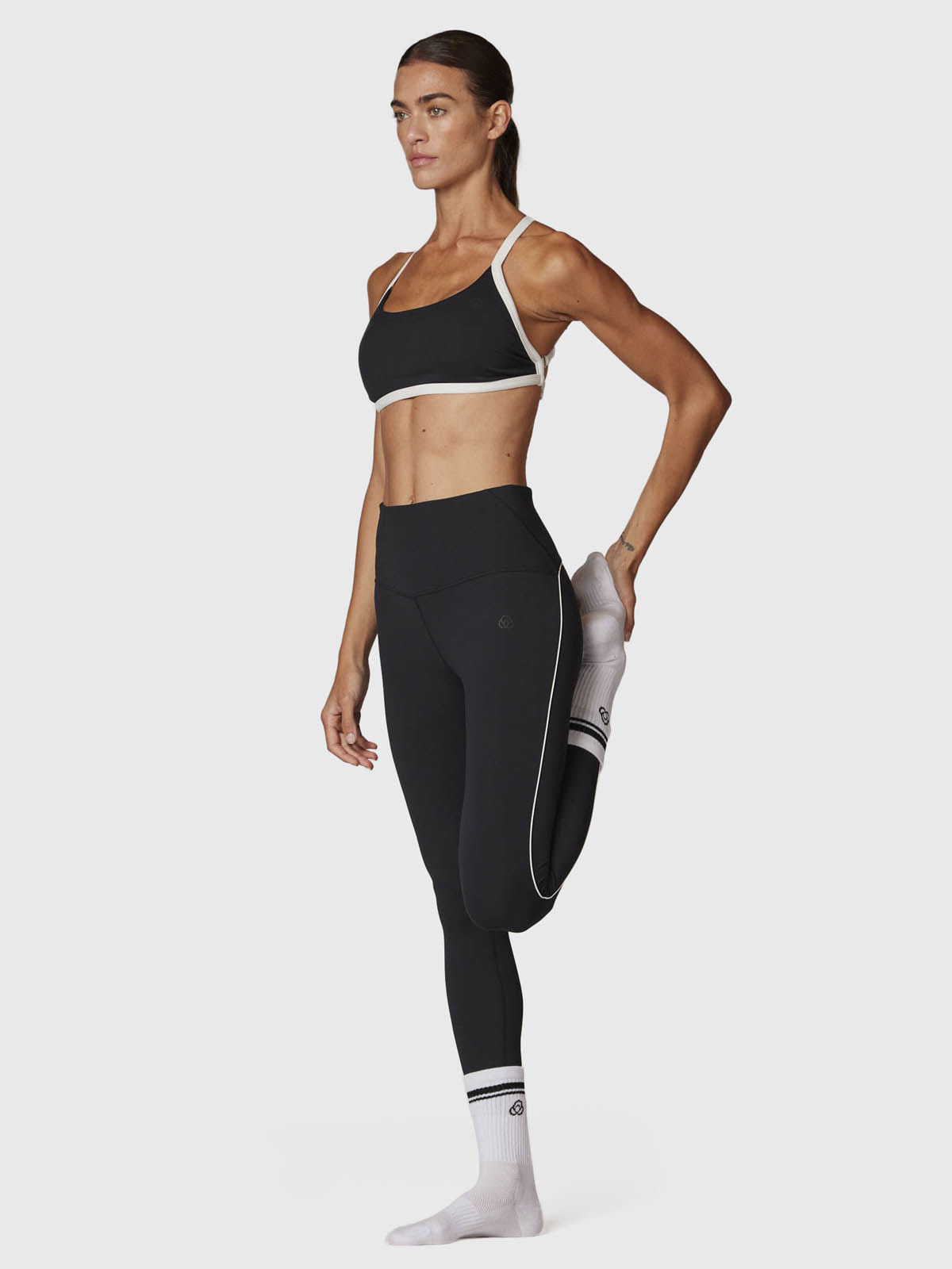 Calza Mujer Laia Aloe Negro Bsoul