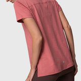 Polera Mujer V Neck Aloe Rosado Bsoul