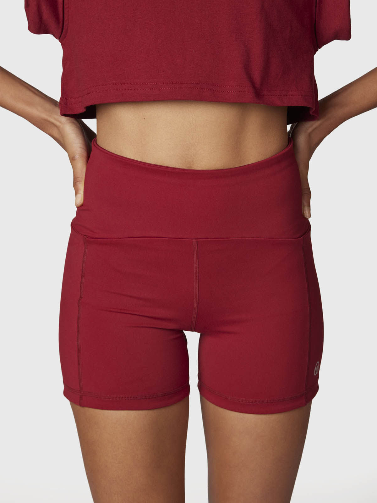 Short Mujer Pocket Aloe Granate Bsoul