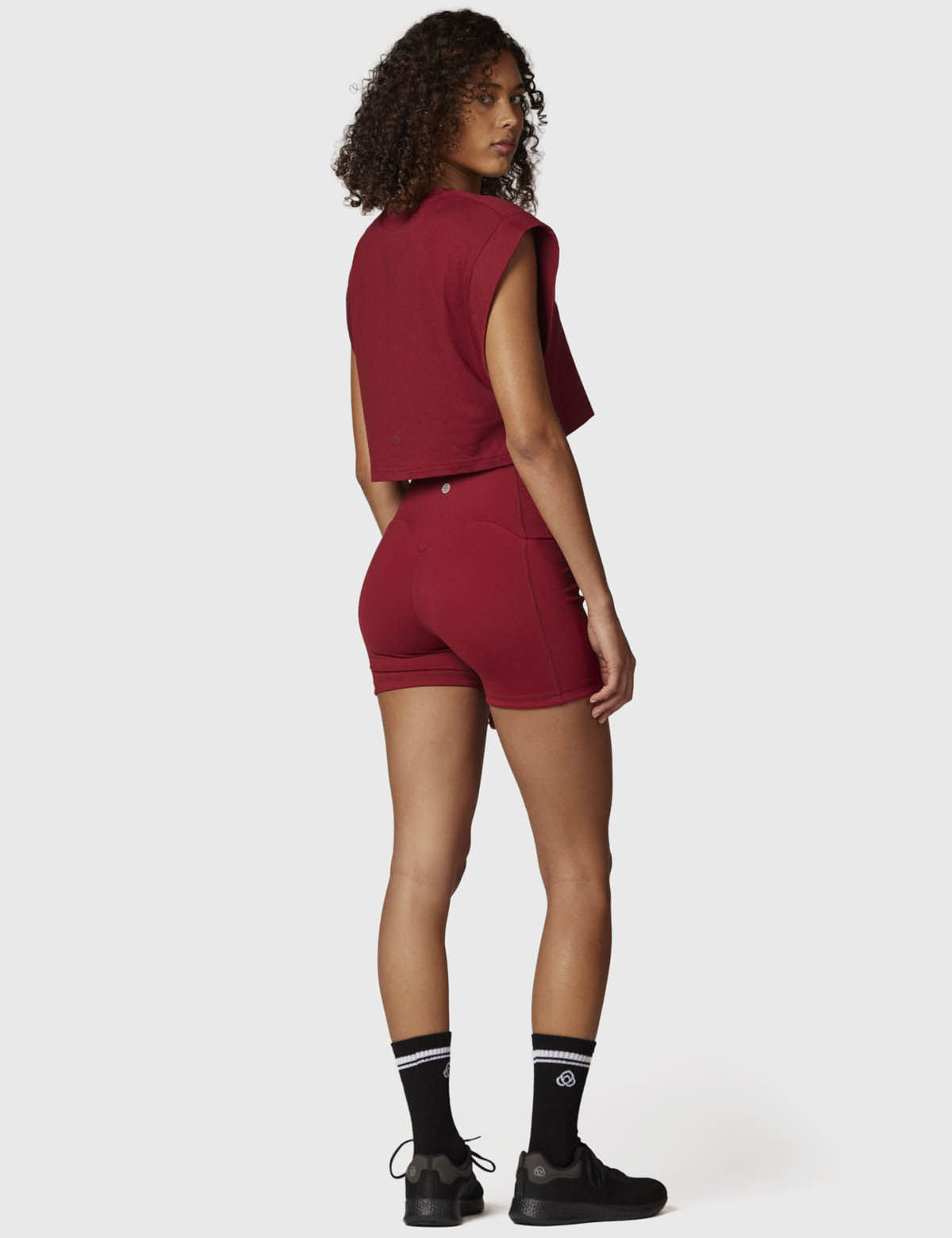 Short Mujer Pocket Aloe Granate Bsoul