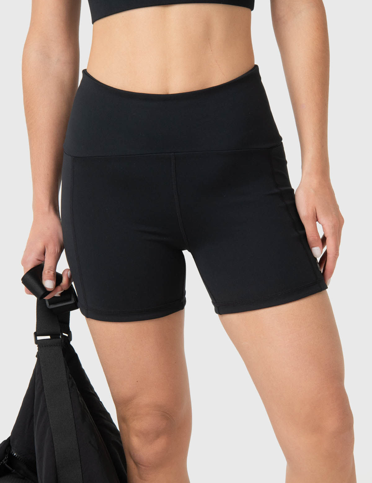 Short Mujer Pocket Aloe Negro Bsoul